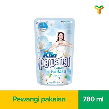 SO KLIN PEWANGI COTTON FANTASY REF 780ML