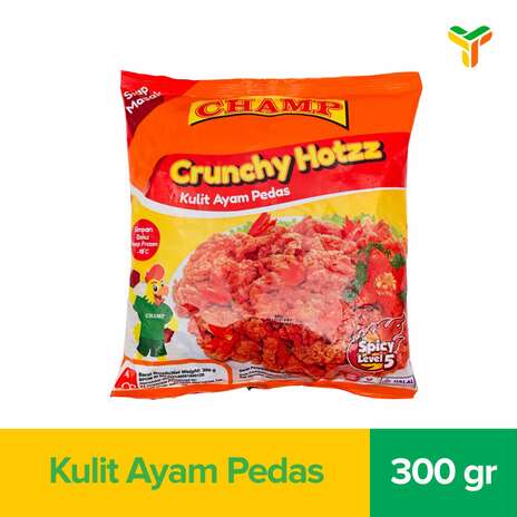 CHAMP CRUNCHY HOTZZ 300GR C10