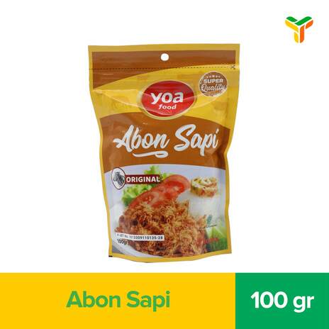 YOA ABON SAPI  PREMIUM ORIGINAL100GR_1C30P