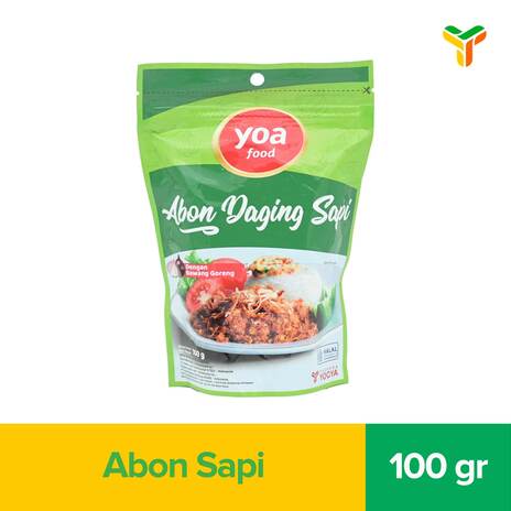 YOA ABON SAPI PREMIUM BAWANG 100G