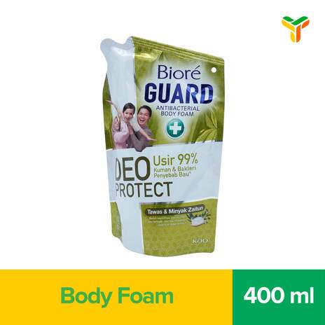 BIORE GUARD BF MINYAK ZAITUN R400ML 