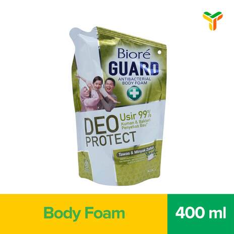 BIORE GUARD BF MINYAK ZAITUN R400ML 