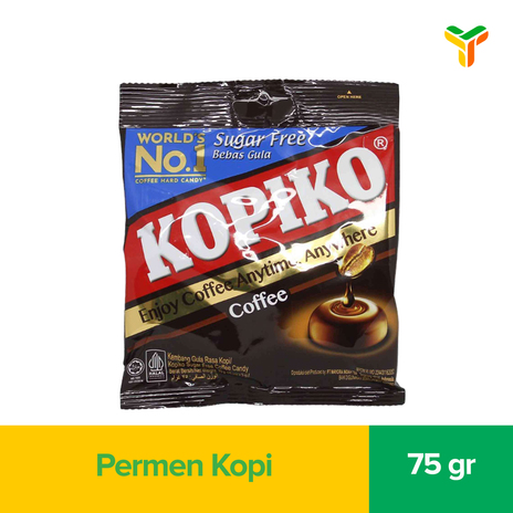 KOPIKO SUGAR FREE ZAK 75G