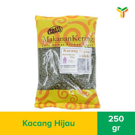 PASTI HEMAT KACANG HIJAU YULEK 250GR M_1C12P