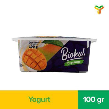 BIOKUL GREEK WITH TOPPINGS MANGO 100GR C12