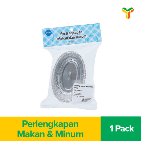 YOA LOYANG AL FOIL OVAL 10 P