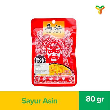 WUJIANG ZACHAI SPICY MUSTARD TUBER 80G_1C100P