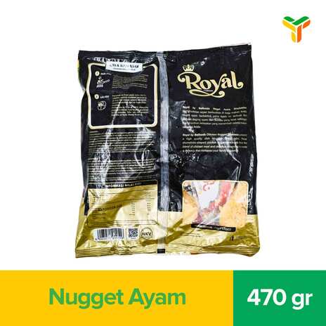 BELFOODS ROYAL NUGGET DRUMMIES 470GR C12