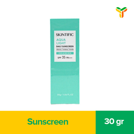 SKINTIFIC AQUA LIGHT DAILY SUNSCREEN SPF35 30G