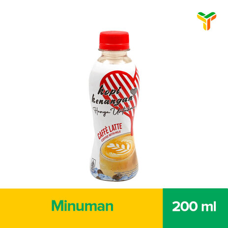 KOPI KENANGAN CAFFE LATTE 200ML