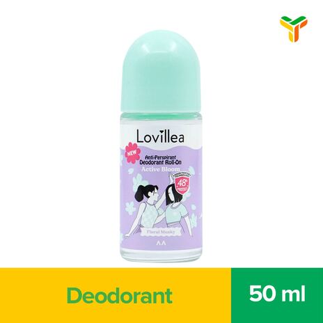 LOVILLEA  DEO ROLL ON FLORAL MUSKY 50ML