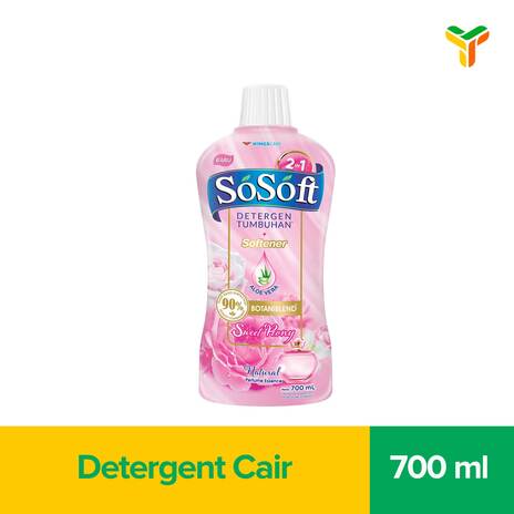 SO SOFT LIQ DET SWEET PEONY BTL 700ML