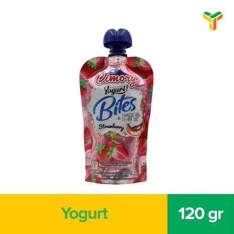 CIMORY YOGURT BITES STRAWBERRY 120GR C24