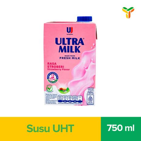 ULTRA UHT STRAWBERRY  750ML