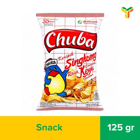 CHUBA KERIPIK SINGKONG RASA KEJU 120G