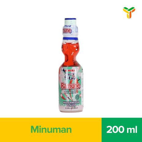 KIMURA WATERMELON RAMUNE 200ML_1C18P