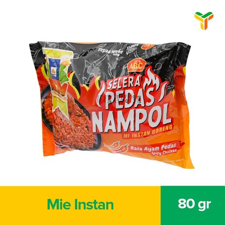 ABC MIE NAMPOL AYAM PEDAS 80G