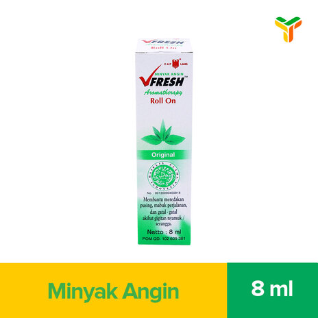 V FRESH MINYAK ANGIN ORIGINAL 8ML_1B12P
