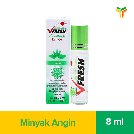 V FRESH MINYAK ANGIN ORIGINAL 8ML_1B12P
