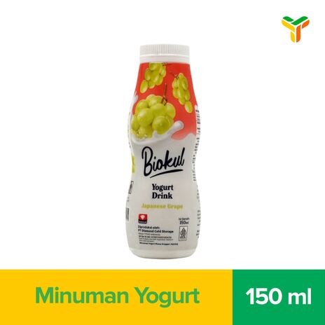 BIOKUL YOGURT DRINK JAPANESE GRAPE 150ML C12