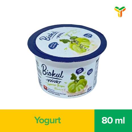 BIOKUL STIRRED YOGURT JAPANESSE GRAPE 80ML C12