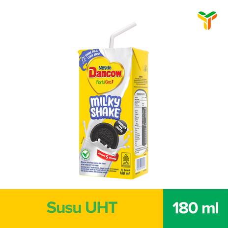 DANCOW MILKY SHAKE COOKIES CREAM UHT 180ML