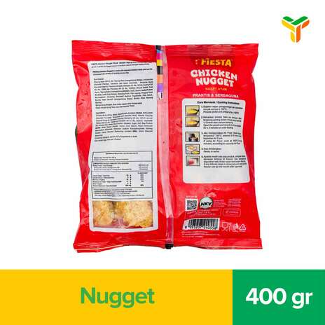 FIESTA CHICKEN NUGGET 400GR C12