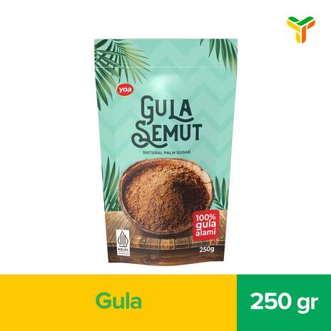 YOA GULA SEMUT NATURAL PALM SUGAR 250GR_1C36P
