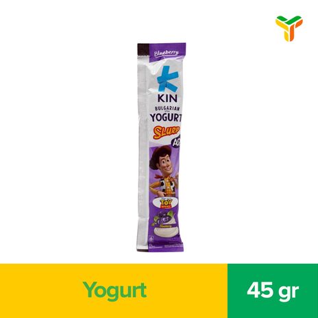 KIN BULGARIAN YOGURT SLURP BLUEBERRY 45GR C100