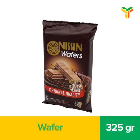 NISSIN WAFERS COKLAT BIG PACK 325 G