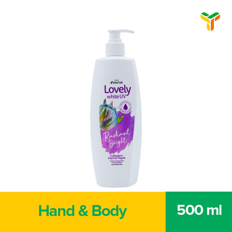 EMERONLOVELY WHITEUVRADIANTBRIGHT500ML 1C12
