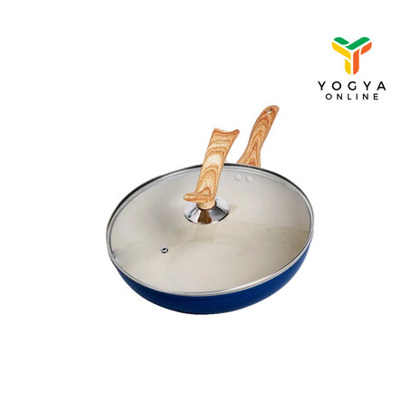 PERO WOK 30CM WLID GREEN GRD BLUE PRO3209A 1C6P