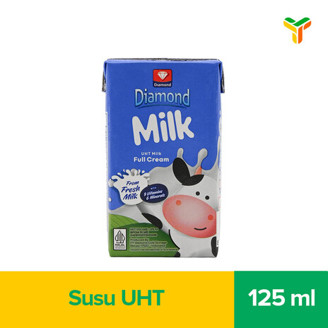 DIAMOND UHT FULL CREAM 125ML_1C40P