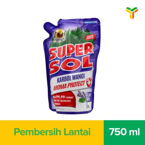 SUPERSOL KARBOL FLORAL MINT REF 750ML