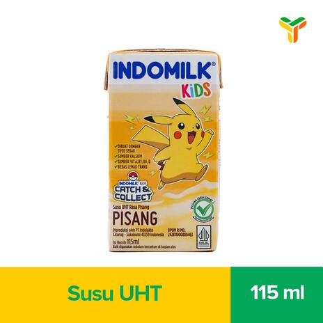 INDOMILK KIDS BANANA 115ML_1C40P