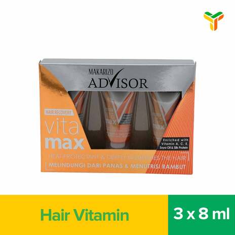 MAKARIZO HAIR VIT ADVISOR HAIR RECOVERY 3X8ML