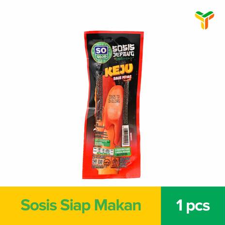SO GOOD SOSIS JEPANG KEJU SAUS PEDAS 55GR C80