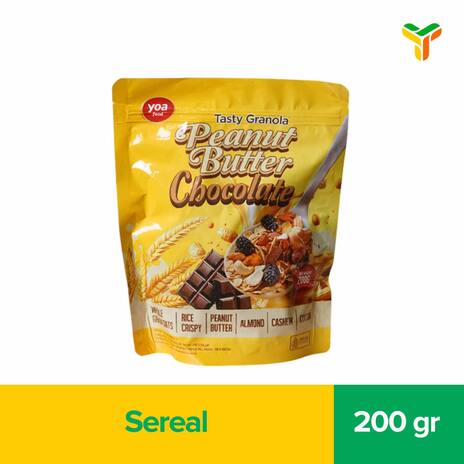 YOA GRANOLA PEANUTBUTTERCHOCOLATE  200G