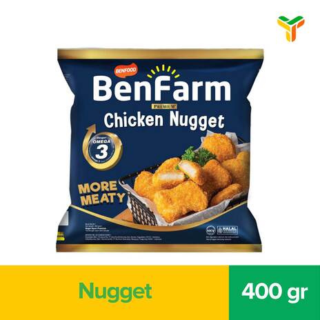 BENFARM PREMIUM CHICKEN NUGGET 400GR C12