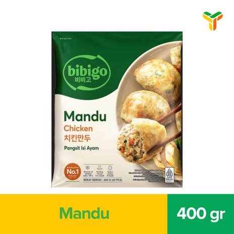 BIBIGO CHICKEN MANDU 400GR C16