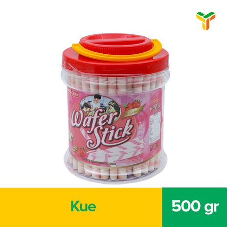 KHONG GUAN WAFER STICK STRAWBERRY 500G