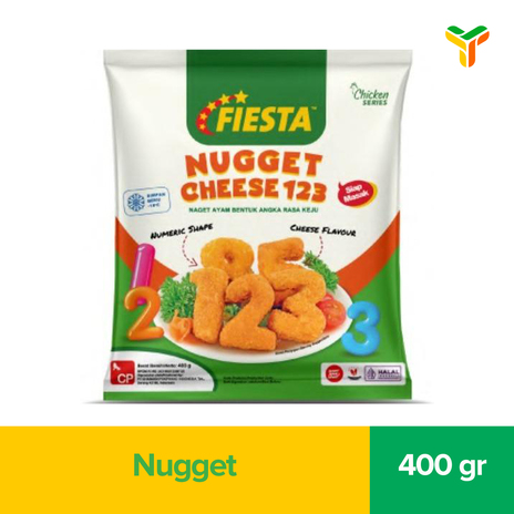 FIESTA NUGGET CHEESE 123 400GR C12
