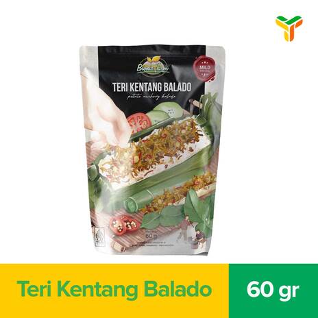 BIONIC TERI KENTANG BALADO SPICY MILD 60G_1C12P