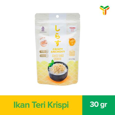 YUUKA IKAN TERI AYAM KRISPY 30G_1C36P