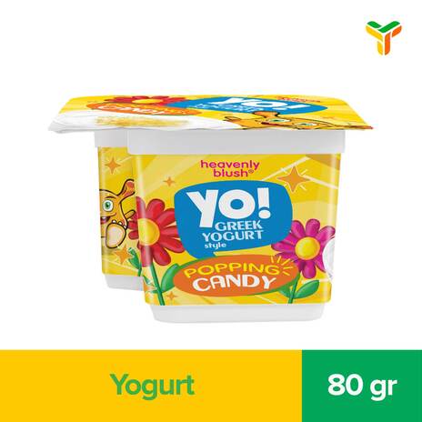 HEAVENLY BLUSH YO GREEK YOGURT POPPING CANDY80 C12