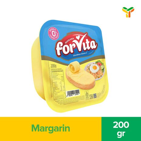 FORVITA MARGARINE TUB 200GR 1C48P