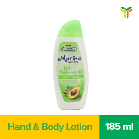 Marina Natural Hand Body Lotion Rich Moisturizing ...