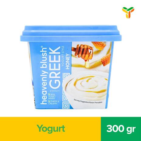 HEAVENLY BLUSH GREEK YOGURT HONEY 300GR C12