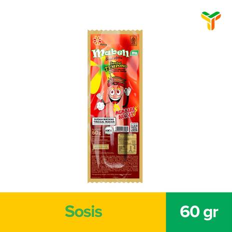 MABELL MEMBARA BANGET SINGLE SAMBAL TEMPONG60G C72