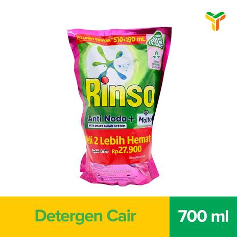 RINSO LIQ DET ROSE 700ML BANDED_1C6P_64996626